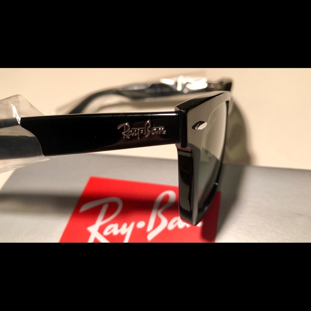 Ray-Ban Wayfarer Sunglasses RB2140 G-15 - Picture 7 of 7